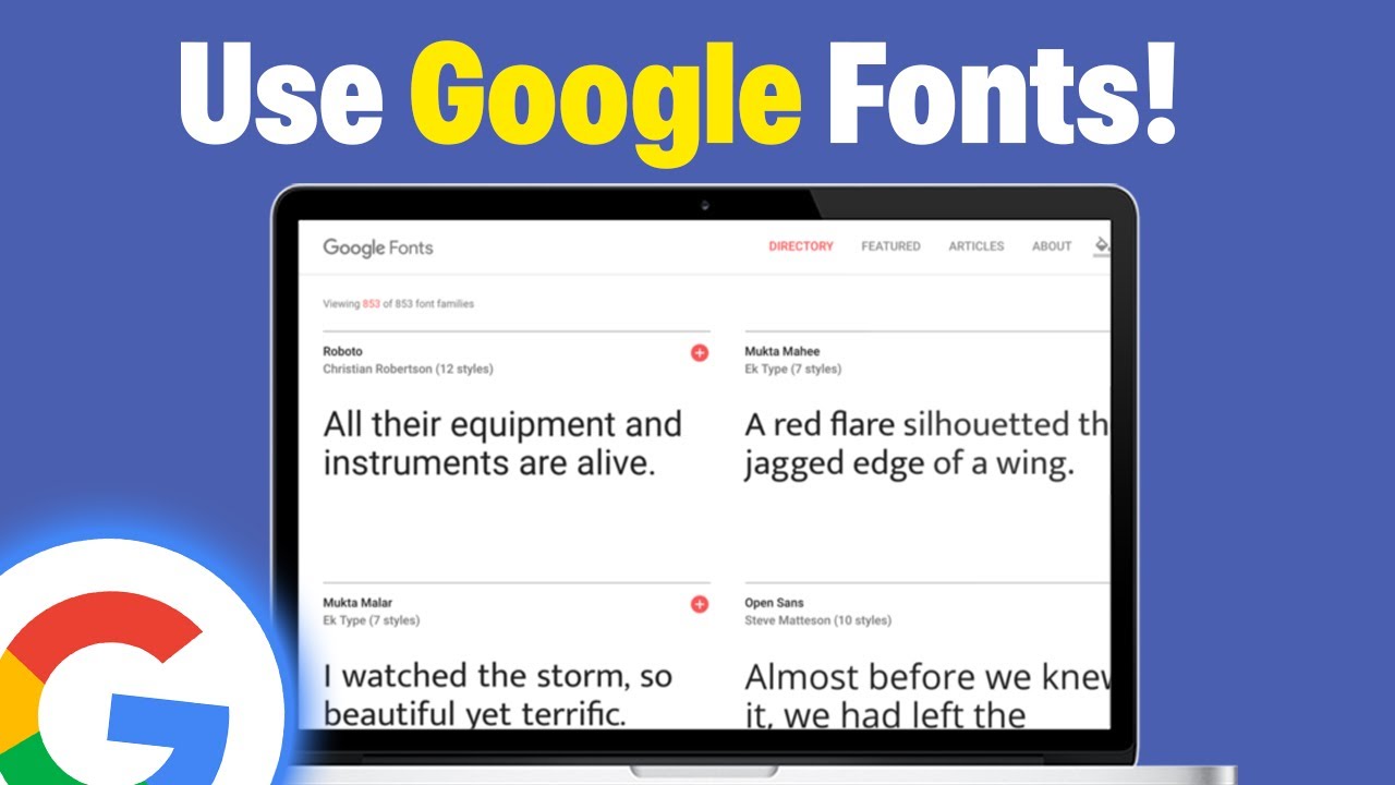 How To Use Google Fonts - Step By Step (2025 Guide)