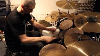 Hate eternal - The obscure terror - drum playtrough - Charléli Arsenault