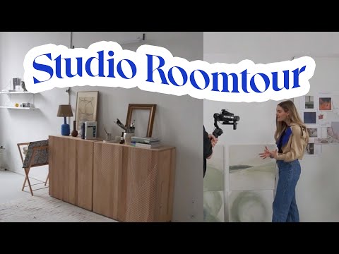ART STUDIO Roomtour filmen - Folge 09 // I'mJette