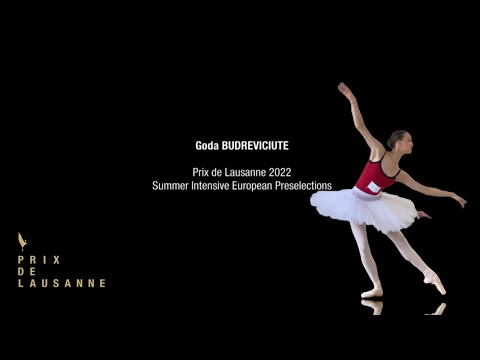 Paquitta, 1st Girls variation, Goda Budreviciute Prix de Lausanne SIEP 2022