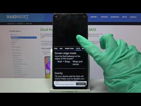 How to Download & Install Animated Wallpaper on SAMSUNG Galaxy M22 – Set Magic Fluids