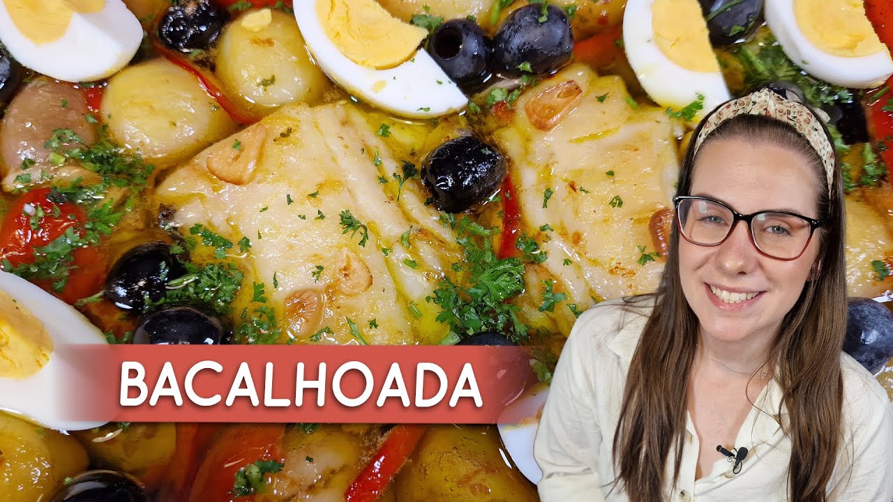 Bacalhau super facil e delicioso no forno