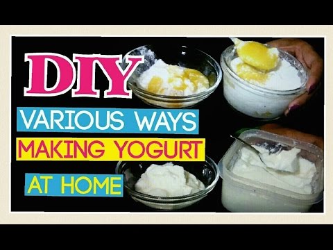 DIY- Various Ways to Make Yogurt/Crud at Home | How to make Yogurt/Curd Simple & Easy Recipe