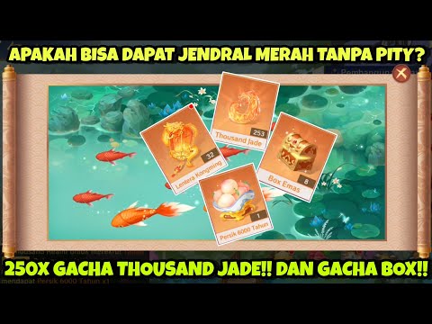 250x GACHA!! CAN YOU GET THE RED GENERAL WITHOUT PITY? - MONKEY KING ARENA OF HEROES