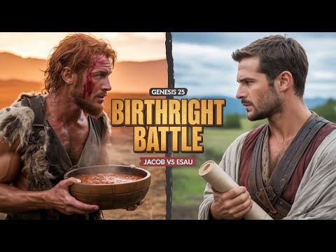 Genesis Chapter 25 Explained (Jacob vs Esau Birthright Battle)