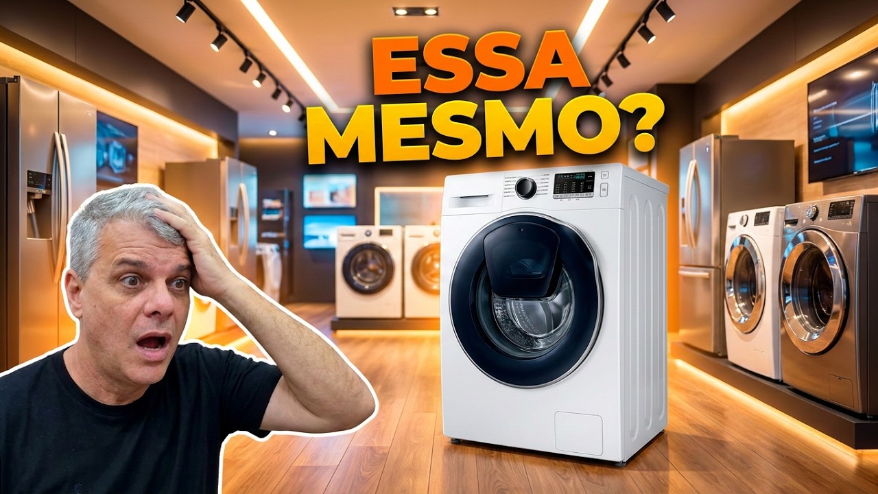 QUAL MELHOR LAVA E SECA 2026?  NÃO COMPRE antes de ver este vídeo! (Samsung, LG ou Midea?)