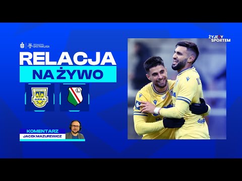 Arka Gdynia - Legia Warszawa | MECZ NA ŻYWO | PKO BP Ekstraklasa 20. kolejka | RELACJA RADIO STUDIO