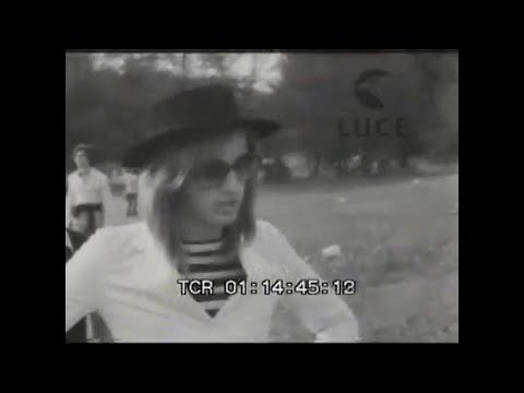 Richard Benson al Festival Pop di Villa Pamphili (20 Settembre 1974) [RARISSIMO]