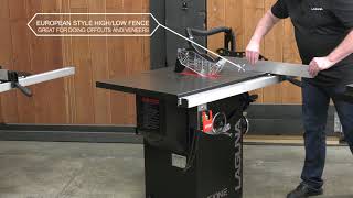 The New Line of Fusion Tablesaws Overview.