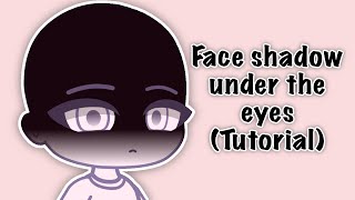 Face Shadow Under the Eyes in Gacha Club! | Tutorial | Avery♡