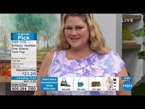 Brittany  Humble OneSleeve Tank Top