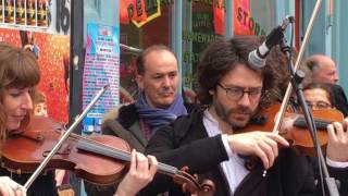 Penguin Cafe outside Rough Trade 2017