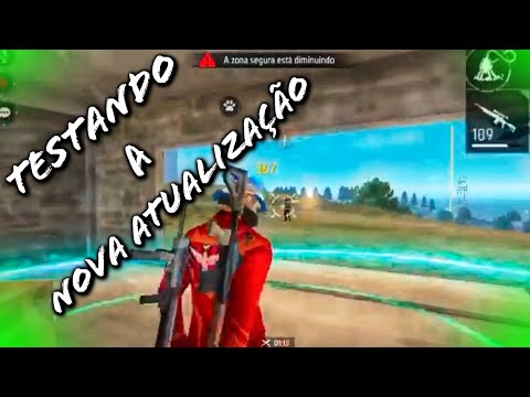 TESTEI A NOVA ATUALIZAÇÃO DO FREE FIRE NO MEU LG K41S ( Deu ruim?)!!!