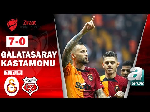 Galatasaray 7-0 Kastamonuspor (Ziraat Türkiye Kupası 3.Tur Maçı) / 19.10.2022