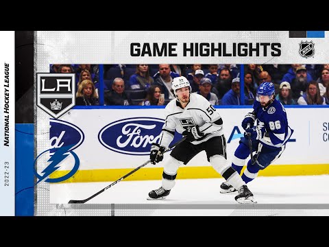 Kings @ Lightning 1/28 | NHL Highlights 2023