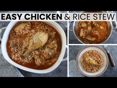 Easy Chicken and Rice Stew | Food From Portugal