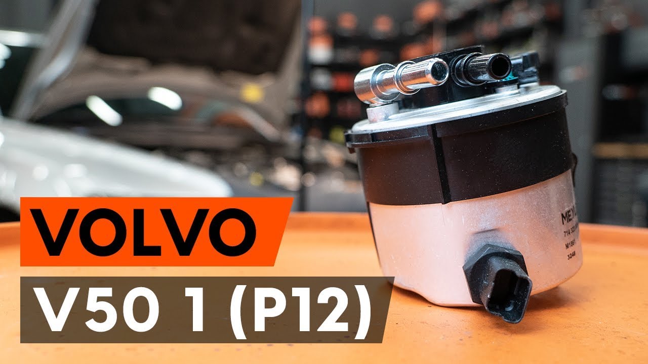 Üzemanyagszűrő-csere Volvo V50 MW gépkocsin – Útmutató