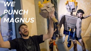 Punching Magnus Midtbø in the face