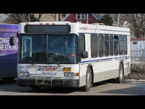 NFTA Metro Ride Route 19A Inbound [FULL ROUTE] Bus 2128 - 2001 Gillig Advantage