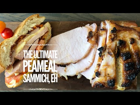 Ultimate Peameal Bacon Sandwich ~ Maple Beer Pork Loin Recipe ~ Cheoff Geoff