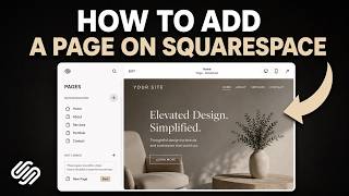 How to Add a Page on Squarespace (FAST & EASY)
