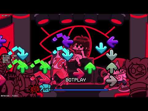 FNF Vs. Hex Weekend Update - Detected (crazy modchart) (4k) (FC-Bot)