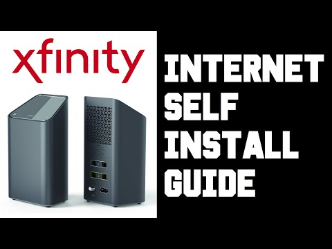 How To Self Install xFinity Internet xFinity xFi Internet Self Install Instructions Guide Video Help