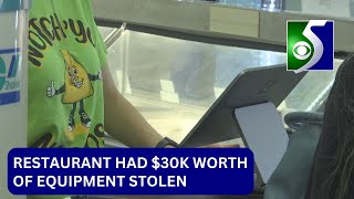 $30K of equipment stolen from Birch Run restaurant