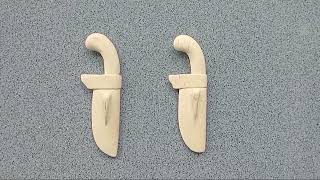 Download lagu Cara Membuat Golok/Bedog Si Cepot Aksesoris Wayang Golek #viral #cepot #handycraft #kerajinantangan mp3