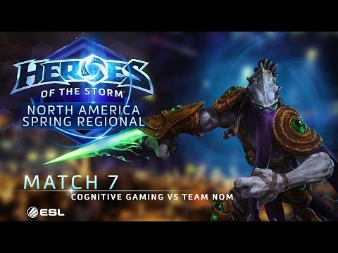 HOTS - Cognitive Gaming vs Team Nom - NA Spring Regional - Match 7 - Group B | Lower Bracket