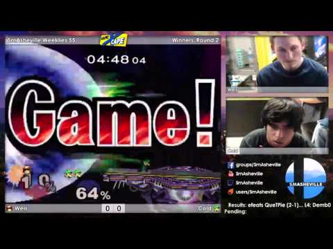 SW55 Winners' R2 - Cold (Luigi) vs Weis (Captain Falcon)