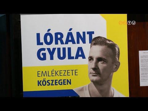 Aranypillanatok címmel nyílt kiállítás Kőszegen, a legendás Aranycsapat és Lóránt Gyula relikviáiból