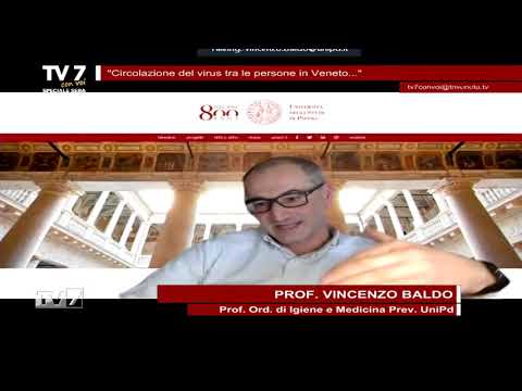 Tv7 con Voi sera del 16/2/2021  (6 di 7) - Circolazione del virus tra le persone in Veneto