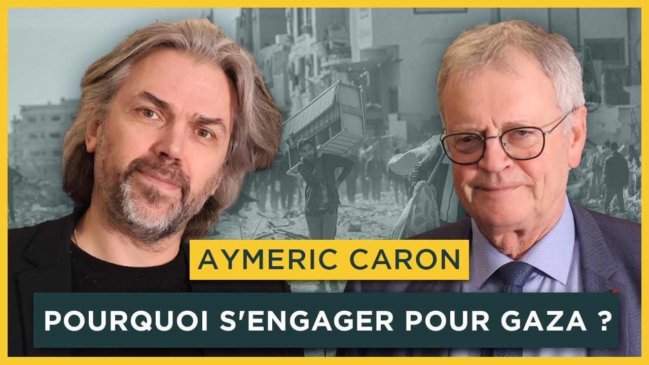 Pourquoi s'engager pour Gaza ? Avec Aymeric Caron | Entretiens géopo