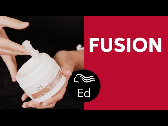 Vídeo relacionado con Wella Professionals FUSION Champú de Reparación Intensa para Cabello Seco y Dañado - Brillo y anti rotura, 250ml
