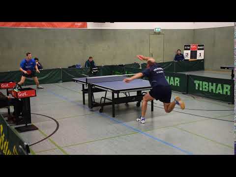 Markus Schipplock-Kevin Eggers (TTC Schwalbe Bergneustadt) 16.11.19: 8:11, 5:11, 13:11, 13:11, 11:7