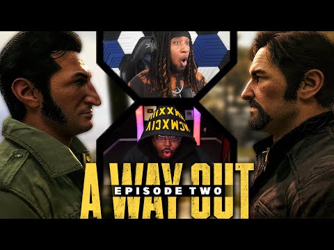 CRAZY POLICE CHASE! WANTED MEN ON THE RUN! - A WAY OUT (EPISODE 2) @StaxBeGaming