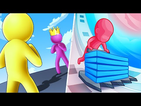 Satisfying Mobile Games 2023 - Giant Rush, Stack Colors, Race Master 3D, Shape-shifting, Juice Run..