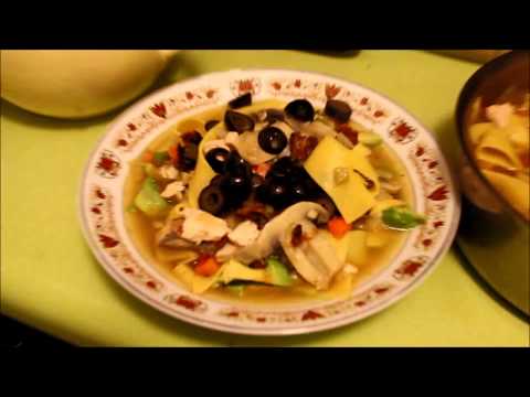 Turkey Papardelli (Soup) by the Fastest Cook in the West!