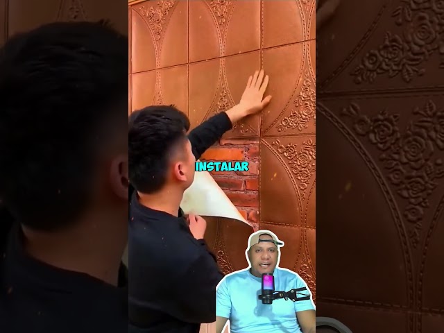 Vídeo relacionado con 1 adhesivo de pared de 22,5 x 23,5 cm, diseño práctico y popular