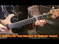 LOUDNESS - IN THIS WORLD BEYOND - Guitar Lesson by Mike Gross