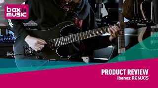 Video thumbnail for Ibanez RG6UCS - NAMM 2017 (first full review) by Bax Music UK