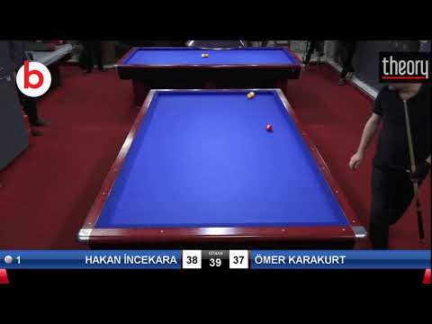 HAKAN İNCEKARA & ÖMER KARAKURT Bilardo Maçı - GOP BİLARDO - MEGA DİŞ CUP 2021-ÇEYREK FİNAL