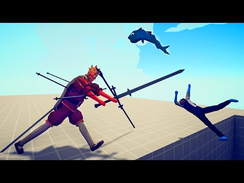 2 FISHERMAN & TAEKWONDO vs EVERY UNIT | TABS - Totally Accurate Battle Simulator