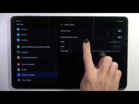 How to Manage Date and Time on Honor Pad X9? | Time Settings