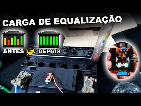 RECUPERE SUA BATERIA com uma Carga de Equalização na Prática