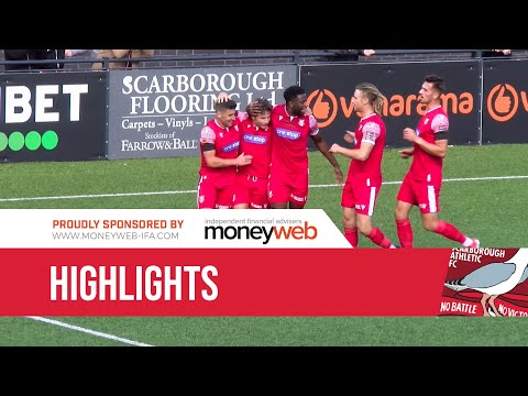 Scarborough 3 v 2 Dunston - September 2022 (FA Cup)