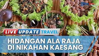 Tamu Undangan Acara Panggih Pernikahan Kaesang dan Erina Disuguhi Hidangan ala Sultan