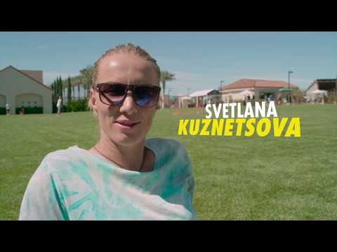 Svetlana Kuznetsova Bag Check
