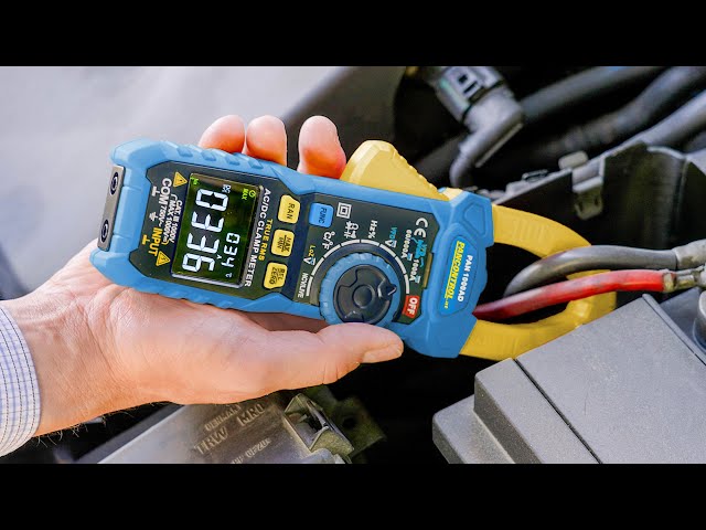 Lakatfogó V-A-Ohm-µF-Hz LCD digitális 0,3-1000A-max./DC 0,3-1000A-max./AC PAN 1000AD+ Pancontrol